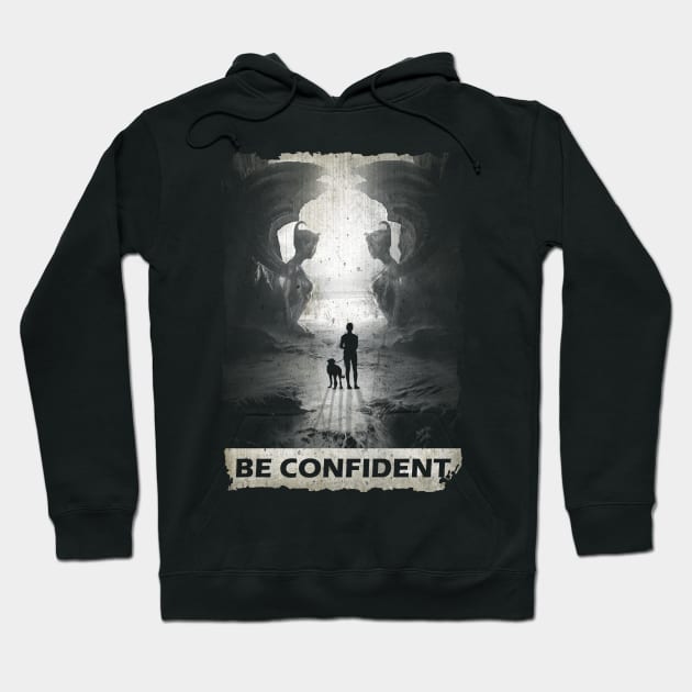 Be Confident - Neverending Story Hoodie by WHITE ANGEL STUDIO